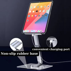 Aluminum 360° Rotating Adjustable Tablet Stand (4-14")